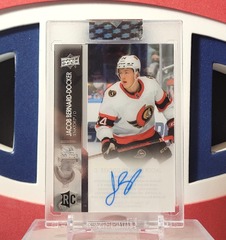 Jacob Bernard-Docker 2021-22 Clear Cut Rookie Auto Upper Deck